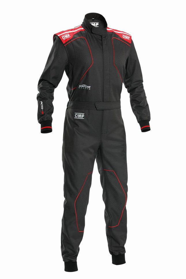 OMP KS-4 KS4 BLACK / RED MY2026 RACE SUIT