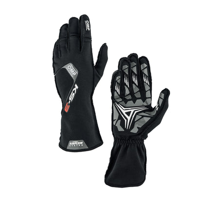 OMP KS-3 KART GLOVES BLACK MY2026