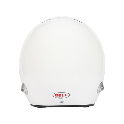 BELL MOTOR SPORT MAG-1 (HANS) FIA8859-2024 CAR RACING HELMET WHITE