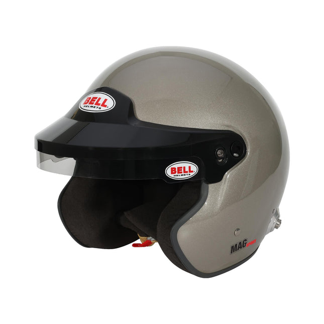 Bell Mag Titanium S Helmet, FIA 8859-2024 / Race Track Rally / With Hands Posts Fitted