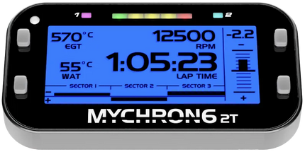 Mychron 6 GPS Lap-timer + M10 Temp Pick Up / Rotax