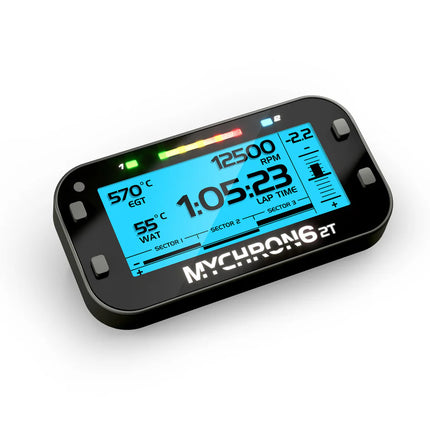 Mychron 6 2T GPS Lap-timer + M10 Temp Pick Up / Rotax