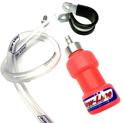 NEW LINE RADIATOR CATCH TANK / OVER FLOW KIT RED