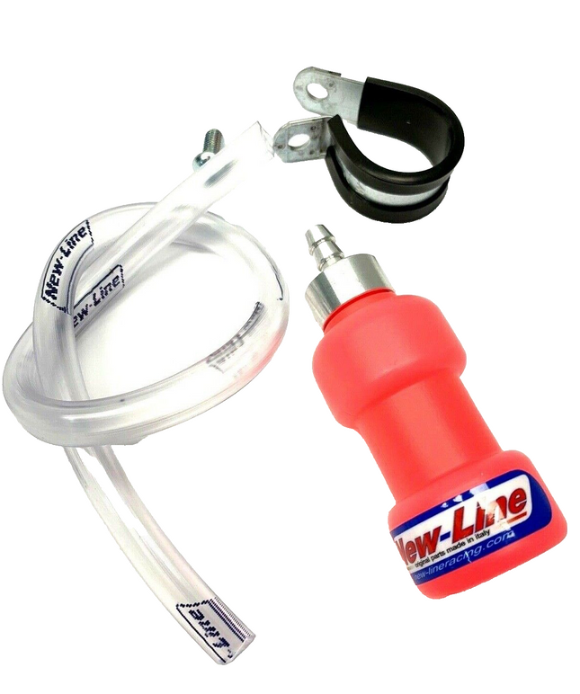 NEW LINE RADIATOR CATCH TANK / OVER FLOW KIT RED