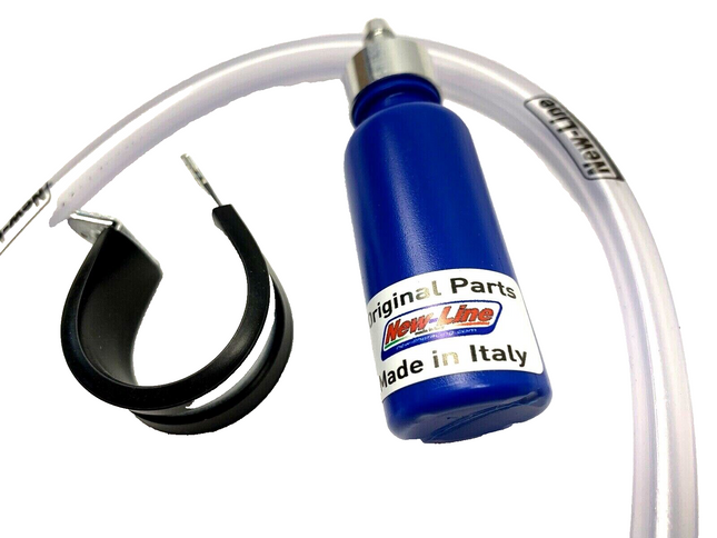 NEW LINE RADIATOR CATCH TANK / OVER FLOW KIT BLUE