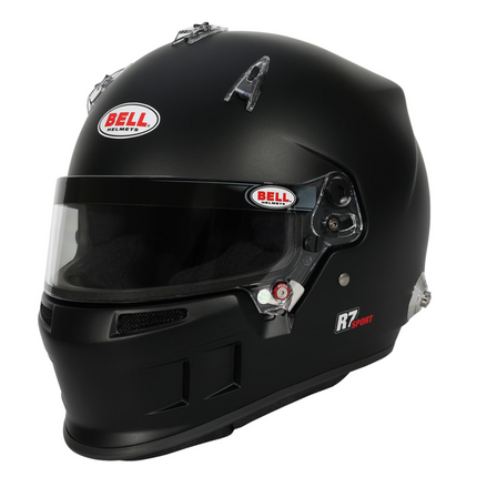 BELL MOTOR SPORT R7 PRO WHITE (HANS) FIA8859-2024/SA2025 BLACK