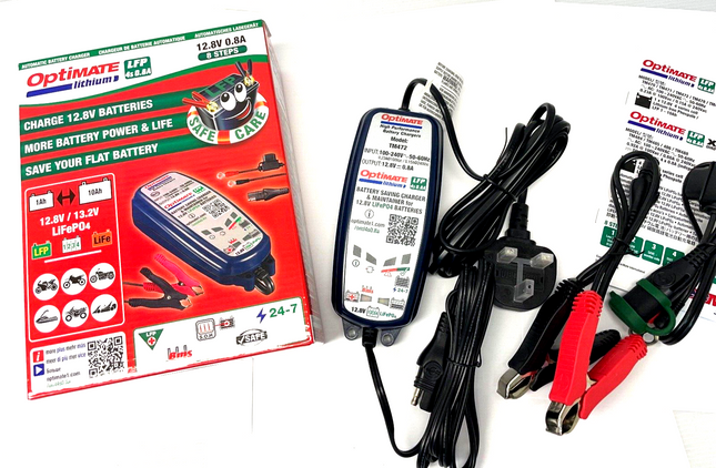 ROTAX BATTERY CHARGER - OPTIMATE LITHIUM