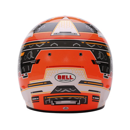 BELL MOTOR SPORT RS7-K  K2020 FIA 8878-2024 ORANGE KART RACING HELMET