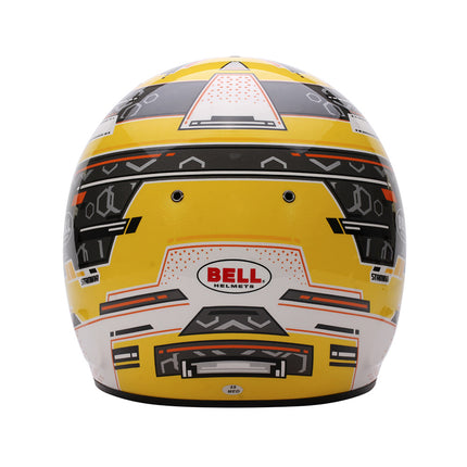 BELL MOTOR SPORT RS7-K  K2020 FIA 8878-2024 YELLOW KART RACING HELMET