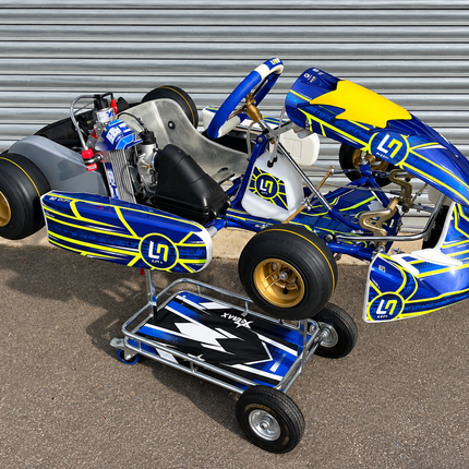 BRAND NEW 2026  LN LANDO TONY KART 950MM CHASSIS WITH NEW ROTAX MICRO MAX OR INTER MAX EVO ENGINE