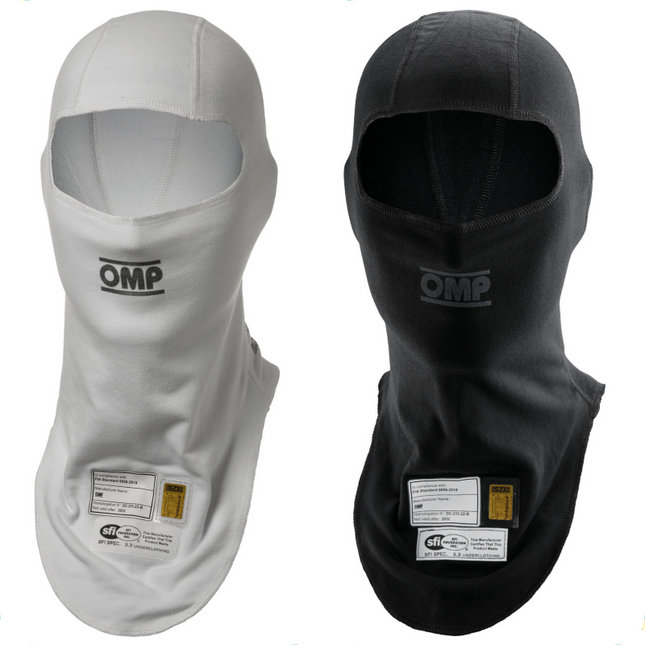 OMP One Evo Balaclava Professional Fireproof Underwear FIA 8856-2018 Approved