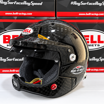 BELL MOTOR SPORT MAG-10 RALLY ULTRA CARBON HELMET (HANS) FIA8859-2024/SA2024
