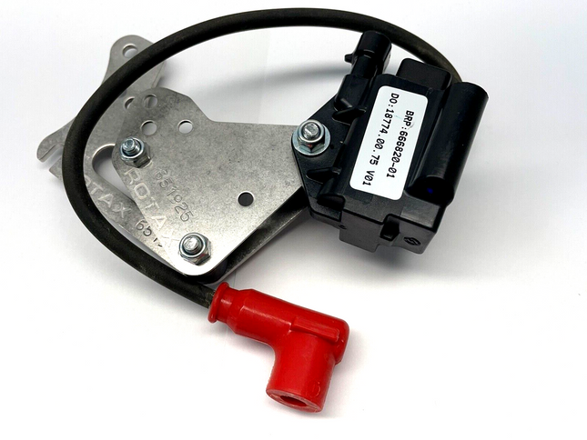 ROTAX MAX EVO IGNITION COIL AND BRACKET ASSEMBLY / JUNIOR MICRO