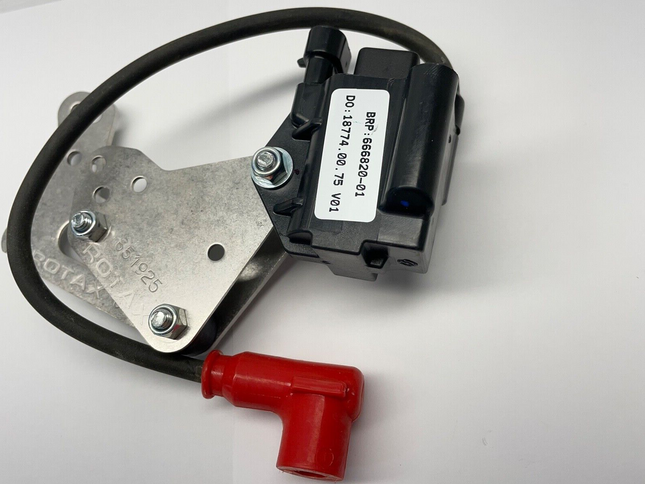 ROTAX MAX EVO IGNITION COIL AND BRACKET ASSEMBLY / JUNIOR MICRO