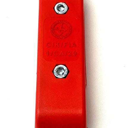 TONY KART NOSE CONE FRONT BUMPER BAR RED SUPPORT BRACKET