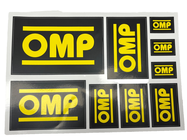 OMP GENUINE ORIGINAL STICKER SET