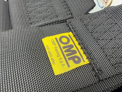 OMP First 3'' Saloon 4 Point Black RaceFIA 8853-2016 Approved Motorsport Harness