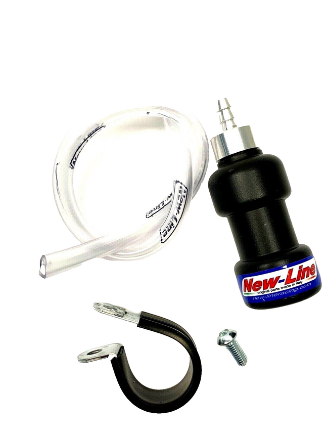 NEW LINE RADIATOR CATCH TANK / OVER FLOW KIT BLACK
