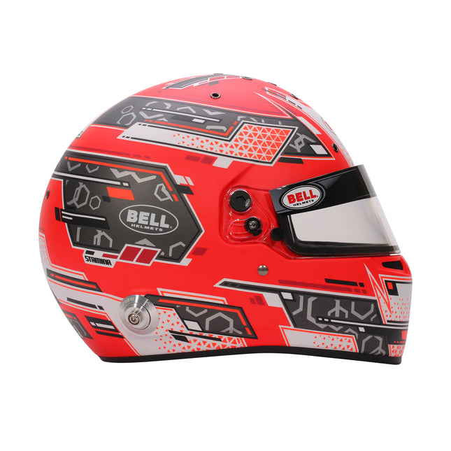 BELL MOTOR SPORT RS7 PRO STAMINA RED (HANS) FIA8859-2024/SA2020