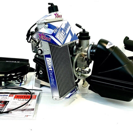 TONY KART RACER 401 RR ROTAX EVO KART COMPLETE USED CHASSIS + NEW ENGINE