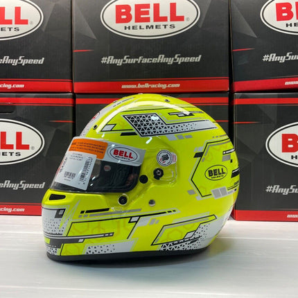 BELL MOTOR SPORT RS7-K K2020 YELLOW KART RACING HELMET