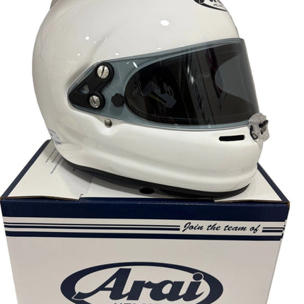 ARAI GPV-R FIA CAR RACING HELMET FIA 8859-2024 WITH DARK OR LIGHT TINT VISOR