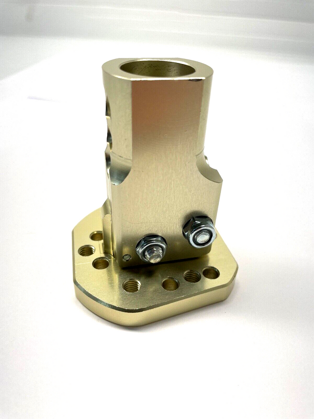 TONY KART ADJUSTABLE LONG STEERING ANGLED BOSS SHORT GOLD