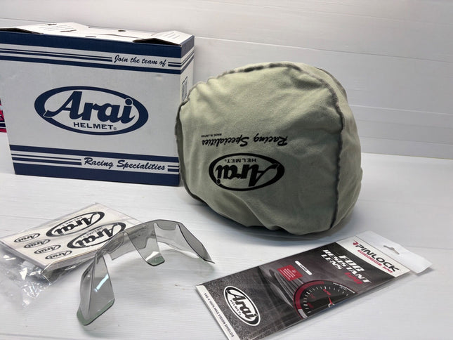 Arai RX-7V Evo FIM Racing 2 - Solid White Helmet