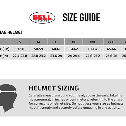 Bell Mag Titanium S Helmet, FIA 8859-2024 / Race Track Rally / No Hans