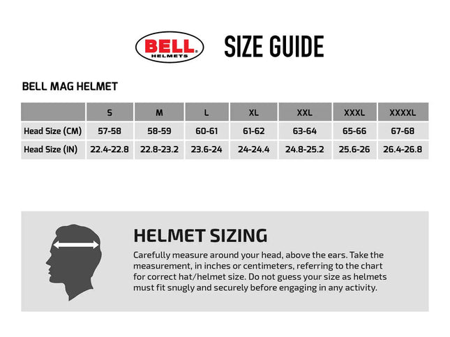 Bell Mag Titanium S Helmet, FIA 8859-2024 / Race Track Rally / No Hans