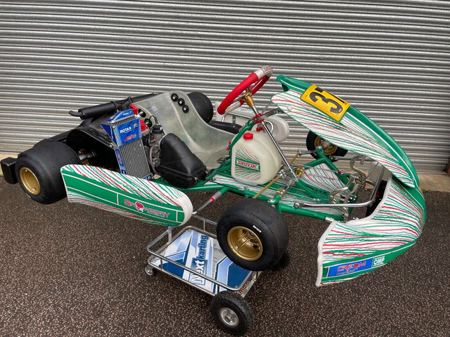 TONY KART RACER 401 RR ROTAX EVO KART COMPLETE USED KART