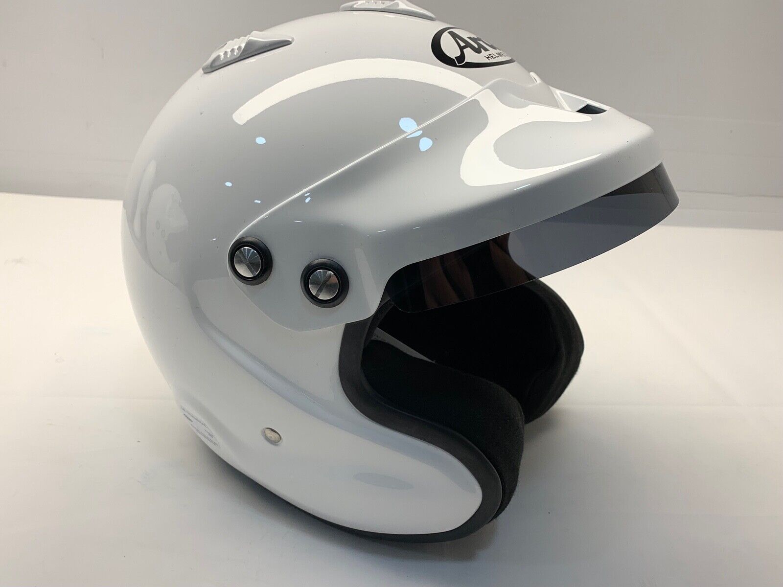 arai gp-j3 helmet ARAI GP-J3 FIA CAR RACING HELMET WHITE – Next Karting