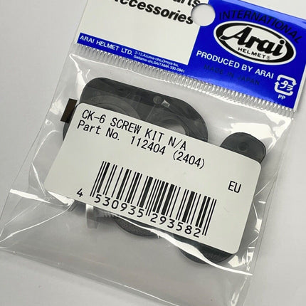ARAI CK-6 VISOR SCREW BOLT KIT