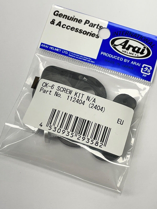 ARAI CK-6 VISOR SCREW BOLT KIT
