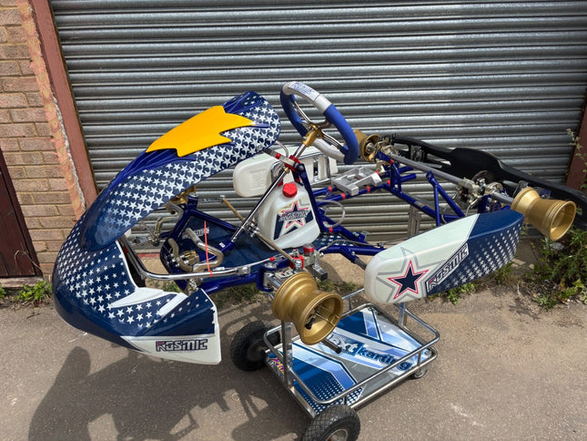NEW MY25 TONY KART KOSMIC  950MM MINI ROOKIE ROLLING CHASSIS