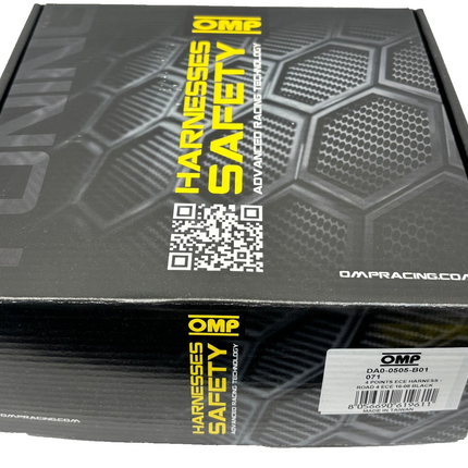 OMP Racing Road 4 Harness, Black - 4 Point