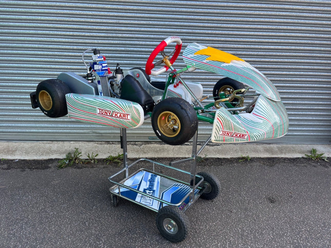 TONY KART MY25 950 ROTAX EVO KART COMPLETE USED CHASSIS + NEW ENGINE