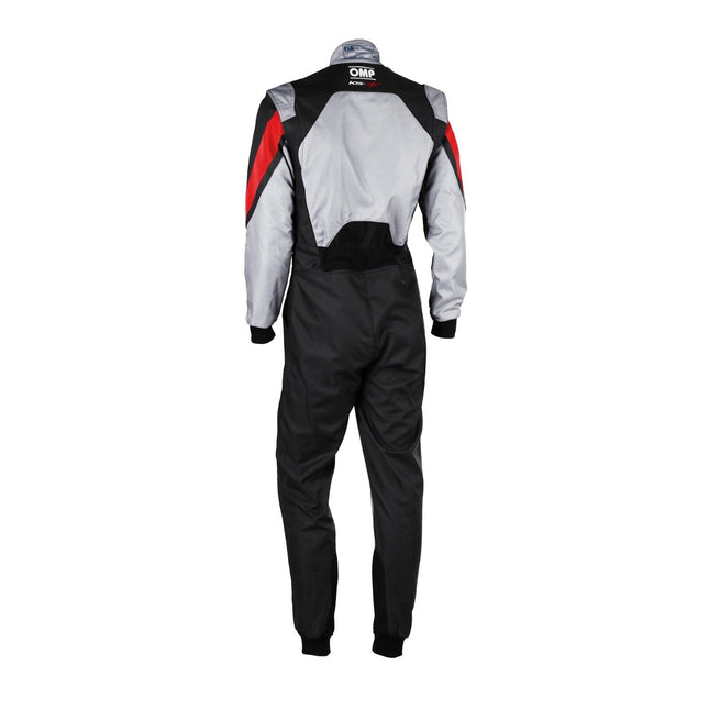 OMP KS-3X BLACK / GRAY ADULT RACE SUITFIA 8877-2022