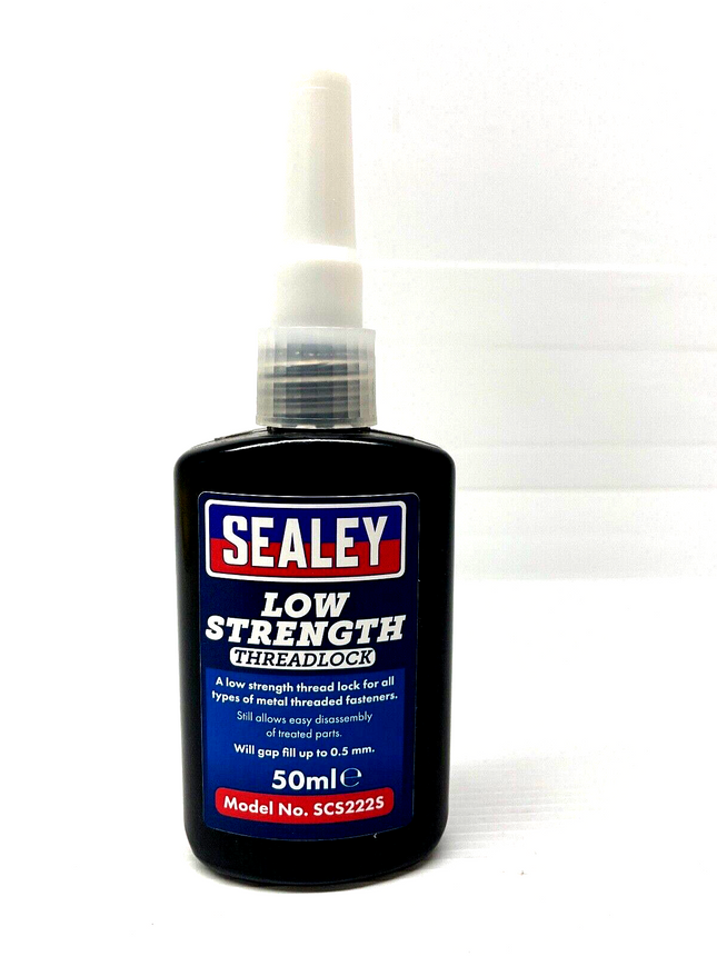 Sealey Lock Fast Low Lock Nut Lock 50ml Bottle - Lock Tight