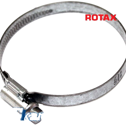ROTAX MAX AIR BOX CARB CONNECTING RUBBER TUBE JUBILEE CLIP