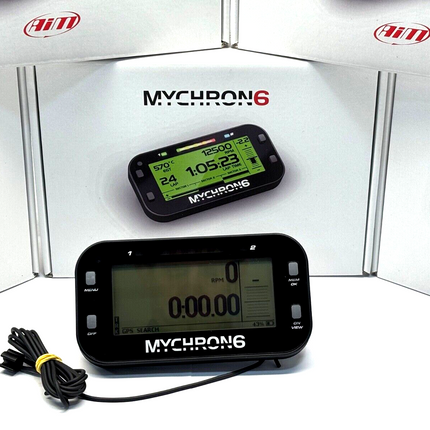 Mychron 6 GPS Lap-timer + M10 Temp Pick Up / Rotax