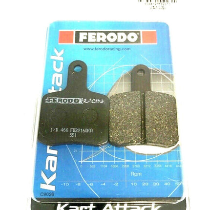 TONY KART 2004-2016 FERODO BRAKE PADS