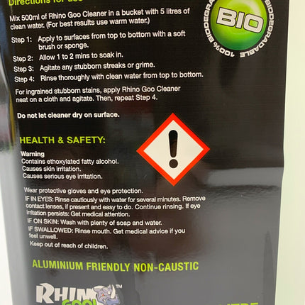 Rhino Goo UPVC PVC Plastic Cleaner 5L Twin Pack 10L