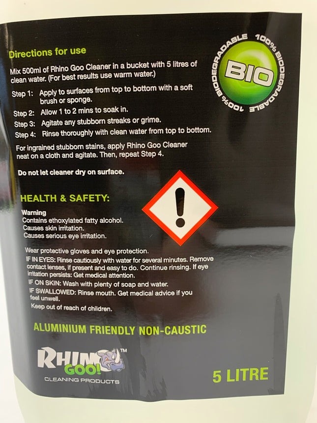 Rhino Goo UPVC PVC Plastic Cleaner 5L