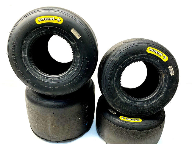 USED - KOMET K3M YELLOW TYRE SET