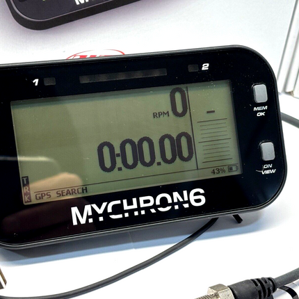 Mychron 6 GPS Lap-timer + M10 Temp Pick Up / Rotax