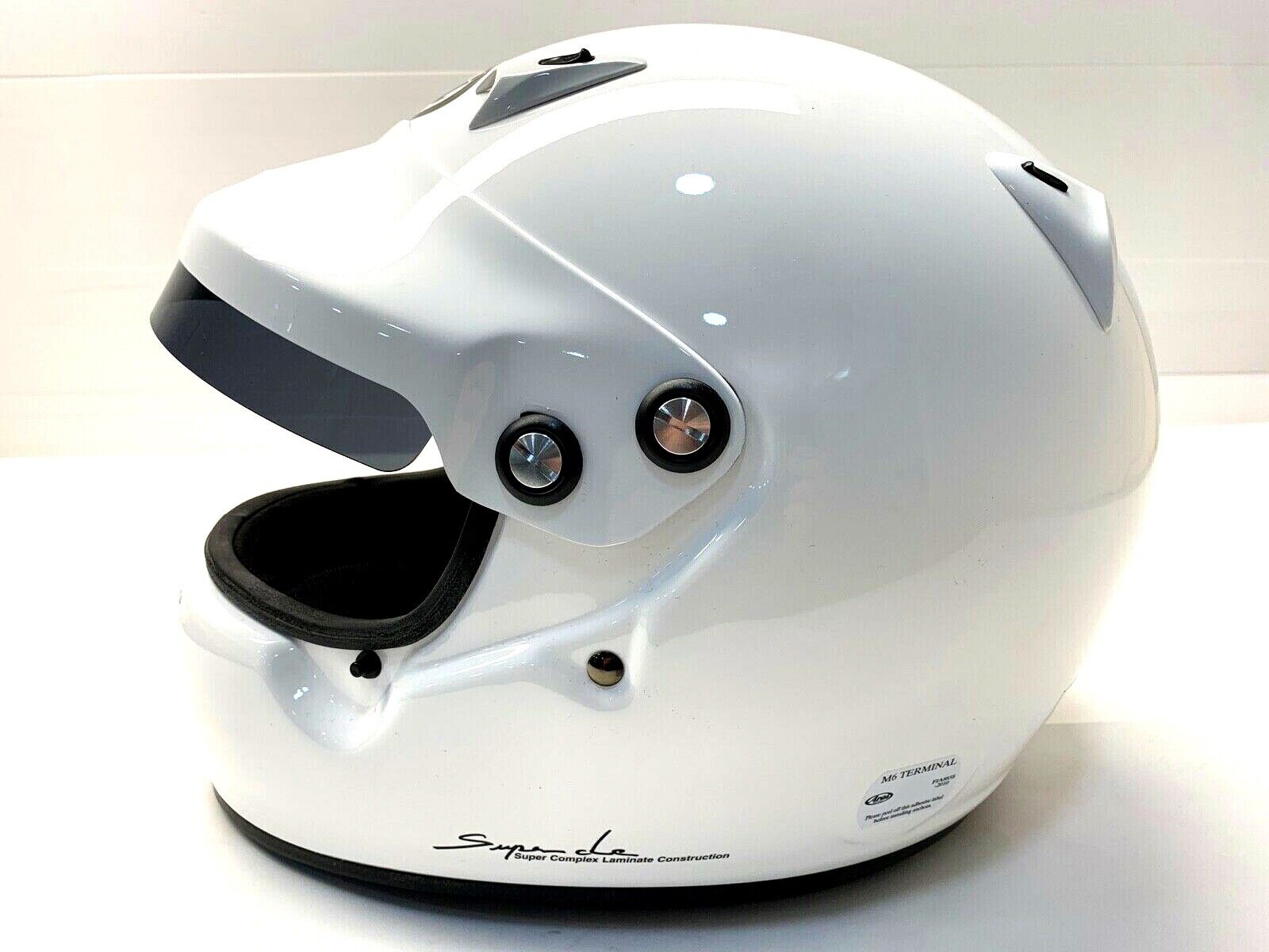 ARAI WHITE GP-5W HELMET – Next Karting