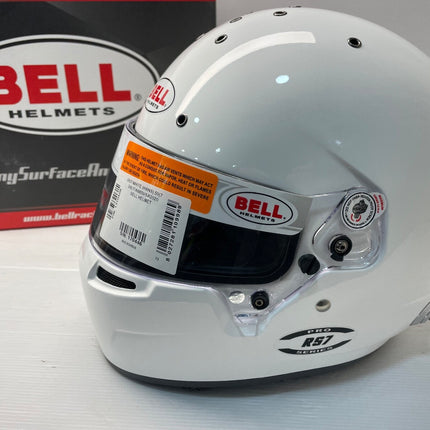 BELL MOTOR SPORT RS7 PRO WHITE (HANS)FIA8859-2024/SA2020