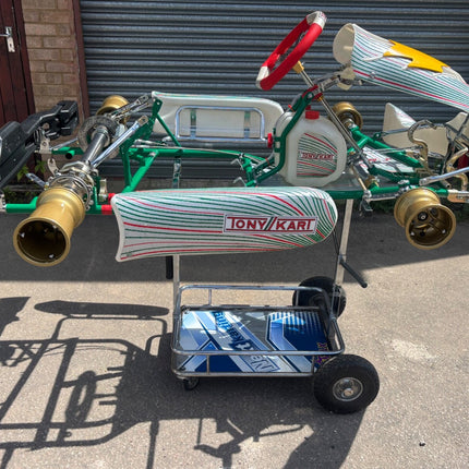 TONY KART RACER 401 T MY25 ROTAX EVO KART COMPLETE USED CHASSIS + NEW ENGINE