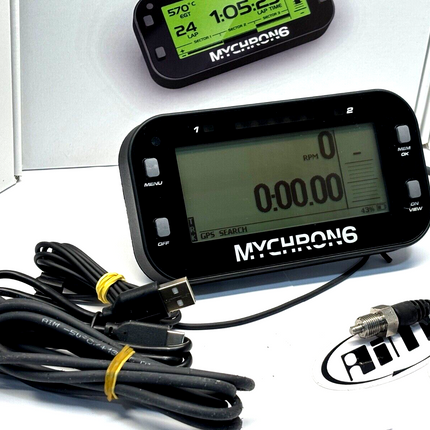 Mychron 6 GPS Lap-timer + M10 Temp Pick Up / Rotax